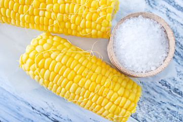 Image showing boiled corn