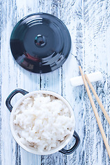 Image showing boiled rice