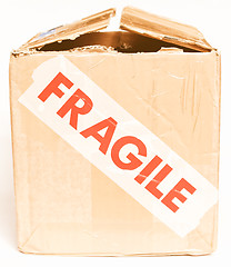 Image showing  Fragile picture vintage
