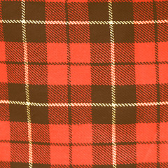 Image showing Retro looking Tartan picture