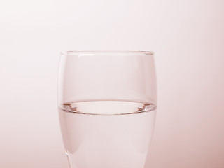 Image showing  Glass of water vintage