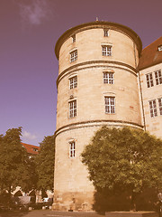 Image showing Altes Schloss (Old Castle), Stuttgart vintage