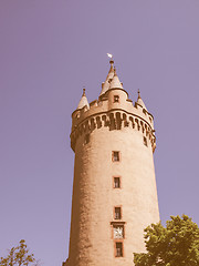 Image showing Eschenheimer Turm, Frankfurt vintage