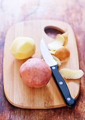 Image showing raw potato