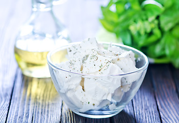 Image showing feta cheese