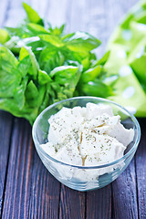 Image showing feta cheese