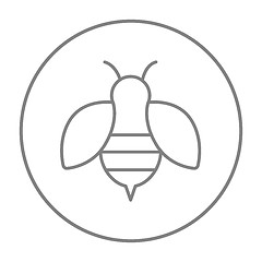 Image showing Bee line icon.