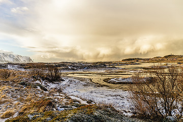 Image showing Coastal landscape