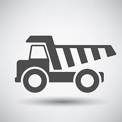 Image showing Tipper car  icon 