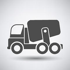 Image showing Concrete mixer icon