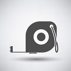 Image showing Constriction tape measure icon