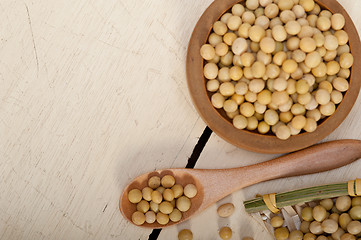 Image showing organic soya beans 