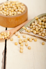 Image showing organic soya beans 