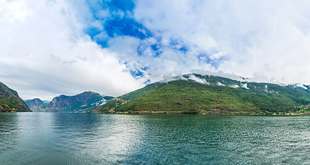 Image showing Sognefjord in Norway