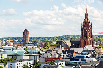 Image showing Saint Catharine\'s church in Frankfurt