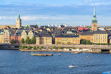 Image showing Gamla Stan, the old part of Stockholm, Sweden