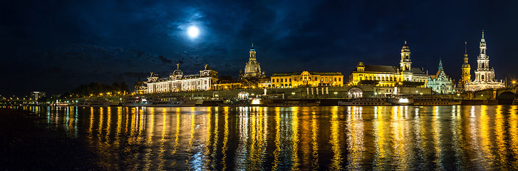Image showing Dresden in night