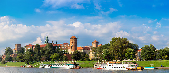 Image showing Wawel castle in Kracow