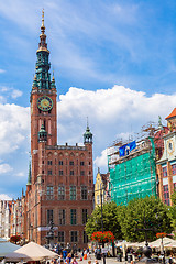 Image showing Gdansk-Old City-Long Market street