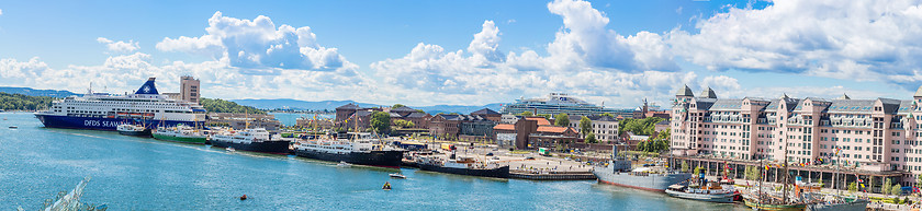 Image showing Oslo skyline in Norway