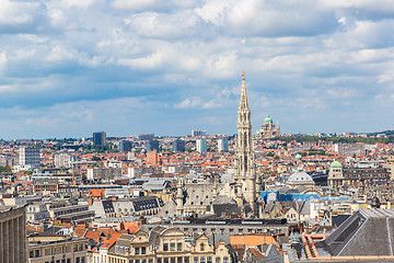 Image showing Cityscape of Brussels