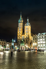 Image showing St. Mary\'s Church in Krakow