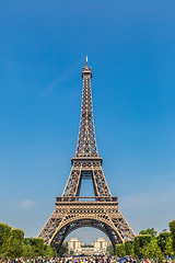 Image showing Eiffel tower in Paris