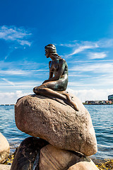 Image showing Little Mermaid in Copenhagen, Denmark