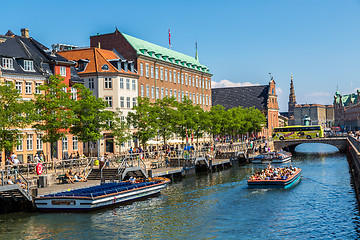 Image showing Center of Copenhagen, Denmark