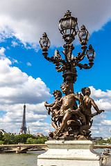 Image showing Bridge of Alexandre III in Paris