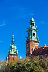 Image showing Wawel castle in Krakow