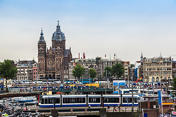 Image showing Amsterdam, Holland, Netherlands.
