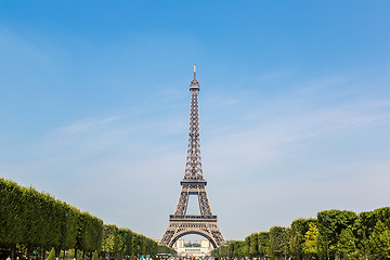 Image showing Eiffel tower in Paris