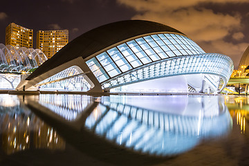 Image showing City of arts and sciences  in Valencia, Spain