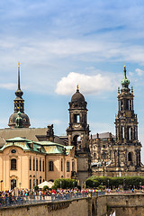 Image showing Dresden in a beautiful summer day