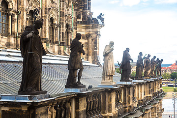 Image showing The Kreuzkirche church in Dresden