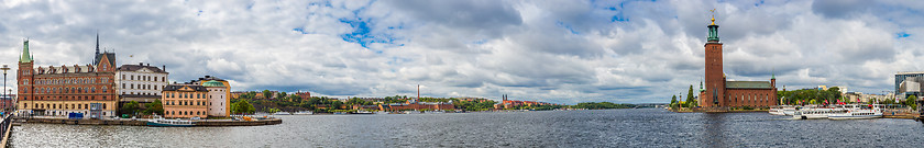 Image showing City Hall castle in Stockholm, Sweden