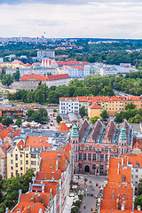 Image showing Gdansk, aerial view, Poland