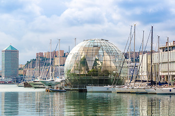 Image showing Biosphere  in Genoa, Italy