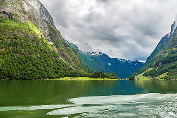 Image showing Sognefjord in Norway