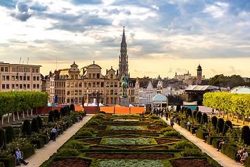 Image showing Cityscape of Brussels