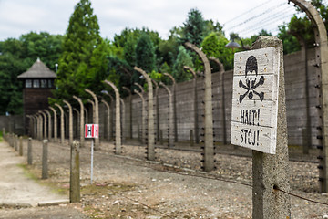 Image showing Concentration camp Auschwitz