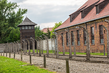 Image showing Concentration camp Auschwitz