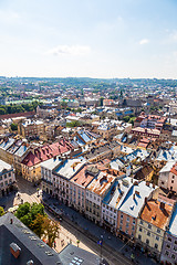 Image showing Lviv bird\'s-eye view