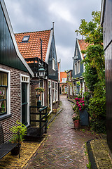 Image showing Traditional houses in Holland