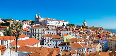 Image showing Panorama of Lisbon