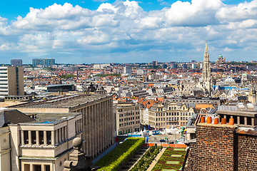 Image showing Cityscape of Brussels