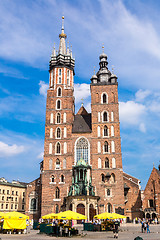 Image showing St. Mary\'s Church in Krakow
