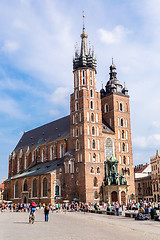 Image showing St. Mary\'s Church in Krakow