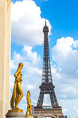 Image showing Eiffel Tower in Paris